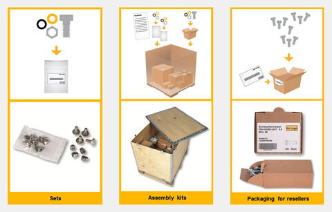 REYHER Kitting & packaging services for industry and trade