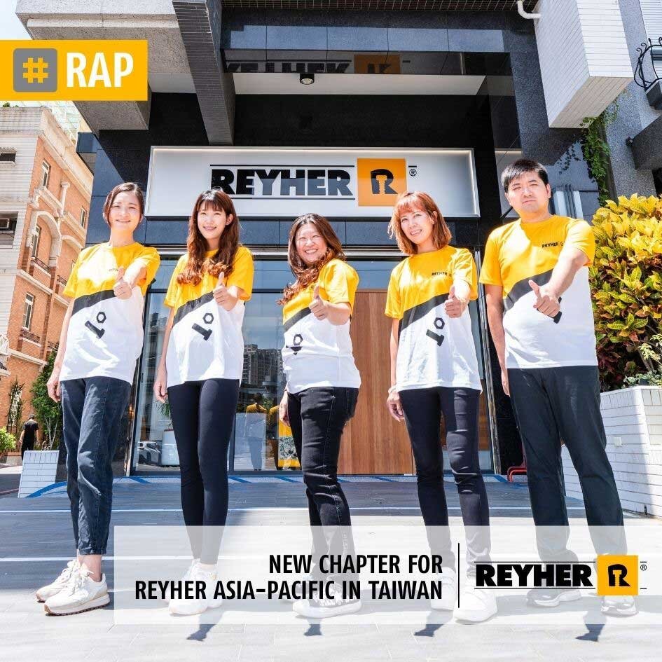 New chapter for REYHER Asia-Pacific in Taiwan