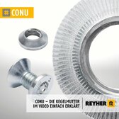 REYHER_CONU_Kegelmutter_Video