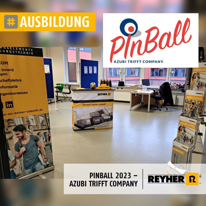 PinBall 2023 Azubi trifft Company REYHER Verbindungselemente und